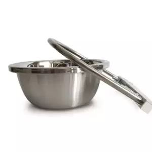 대형견 걸이형 밥그릇 물그릇 분리형 식기 스테인리스