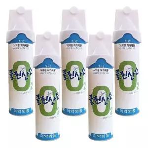 휴대용산소 클린오투 캔형태 816ml휴대용산소 5캔산소공급 816ml (WFJ77EE)