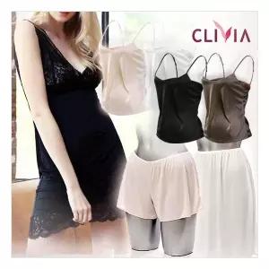 크리비아 란제리 슬립 6종 택1바지/치마/상의/원피스1117825