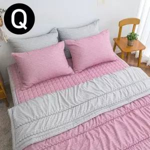 이불 퀸 Q 간절기 패드세트 소프트마이크로 핑크 (WFJ7XPJ)