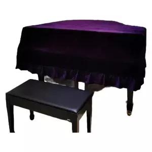 그랜드피아노 덮개 풀커버 전체 그랜드 건반 블랙 윗판