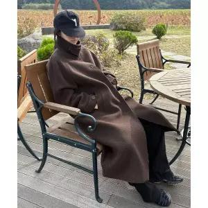 매장정품 코드그라피 CGP (우먼) 울 발마칸 코트_초코 브라운 CBEWWCL061HB 110597