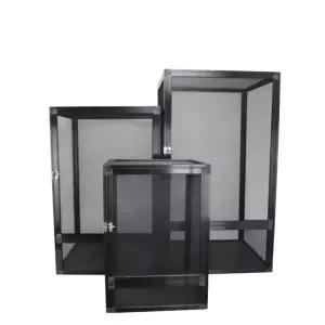 사육장 카멜레온 파충류 하우스 케이지 개구리 전면망