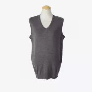 교복몰 연그레이 무지 니트 조끼 (송곡여고) 교복조끼