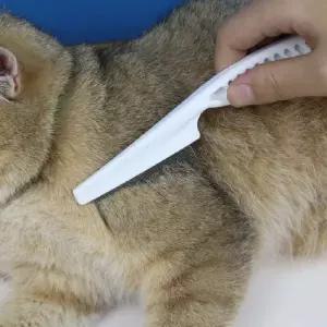 [골드스마일]SPS 강아지콤빗 눈꼽빗 고양이브러쉬 촘촘빗 참빗 소형