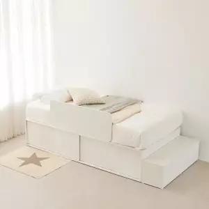 동서가구 데이스 빅 슬라이딩 벙커 수납 침대 프레임 수납형 SS DF927675