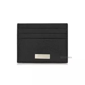[페라가모] 남성 로고 플라크 카드지갑 66 1201 NERO 0766003