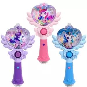 (색상 랜덤) 요술봉 워터 게임/불빛/장난감/공주/놀이/라이트/마법봉/멜로디/세트/아동/유아/주니어/키즈