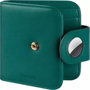 벌키티 여성용 에어태그 RFID 차단 가죽 지갑용 소형 지갑