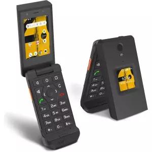 CAT S22 터치스크린 플립폰 폴더폰 스마트폰(16GB) 2.8인치 Android11 4G LTE IP68 방수