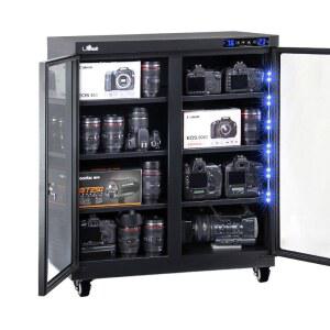 대형 320L 제습 터치 보관함 방습 캐비닛 카메라보관함 보관 좋은 35L 스크린