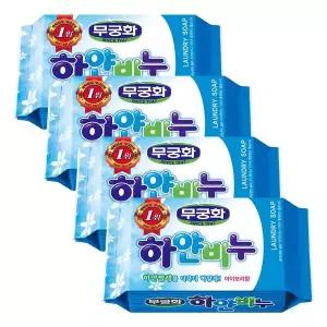 무궁화 하얀비누 아이보리향 230g X 4개