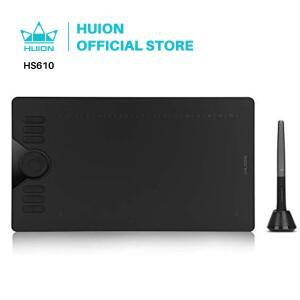 HUION-HS610 그래픽 태블릿 디지털 펜 전화 드로잉 틸트 OTG 배터리 프리 스타일 안드로이드 윈도우 macOS