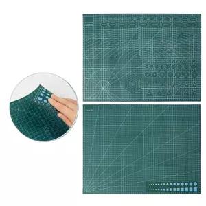 양면 녹색 커팅 매트 책상 고무 판 깔개 A2패드 컷팅 A3 A2 A4 재단 깔판 데스크