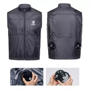 여름 작업 등산 골프 시원한 쿨 냉풍 선풍기 조끼 시원한조끼 남성여름등산조끼 팬조끼