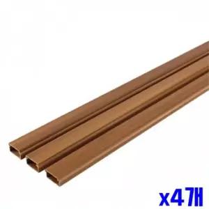 단정한 목재 우드 나무 원목 네모 마감재 몰딩 3P UWFK15EG