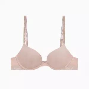 정품발송 Calvin Klein Jeans 캘빈클라인 언더웨어QP1062A-7NS여성 모티브 라이틀리 라인드 데미 브라 3655