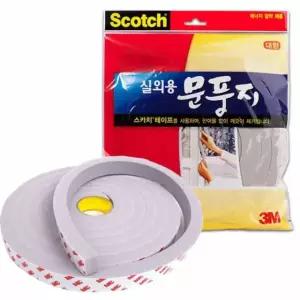 방습 물박이 방수 문풍지 대형 3M 창문틈새막이 문틈바람막이 UWFJG4TI