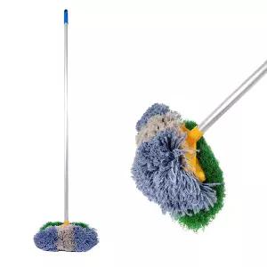 옳은유통 양면차솔 고급알루미늄150cm/ 자동차 차량 세차 막대 바닥 청소 솔 브러쉬