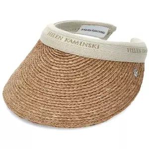 [헬렌카민스키]25FW 비앙카 바이저 썬캡 HAT50265 NOUGAT NATURAL LOGO 150508663