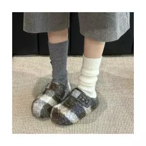 여친 플랫 키높이 뽀글이 버켄가모 핫픽스 가을 겨울 편안한 소프트 버켄 슈즈 패피4