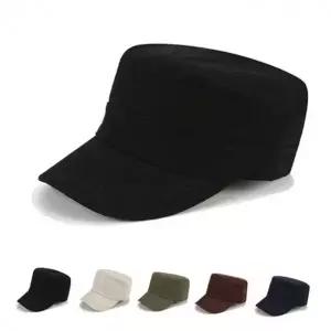 남성 여성 깔끔 베이직 디자인 무지 끈조절 모자 군모