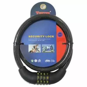 자전거 잠금장치 번호키 자물쇠 TY-4500 안전 고정 키