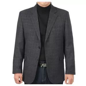 [리빌모아]남자 겨울 베이직 체크 울론 정장 콤비자켓 AR-COW-JPM-100