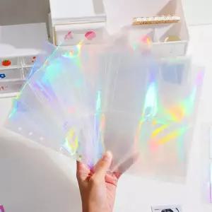 A5 6공 포카 앨범 속지 투명 바인더 스티커 앨범 제작