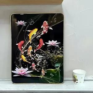 30x40 물고기 큐빅액자 ABM도매콜 퍼즐 액자 가구 사 (KYR-WFH0661)