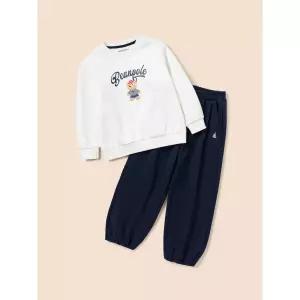 [BEANPOLE KIDS] 여아 폴키 그래픽 상하세트  아이보리 (BI6141G070)