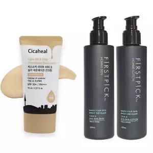 [모두모아]비비크림 21호 모공 커버 톤업 시카 남성 스킨 로션 끈적임없는비비크림 끈적임없는톤업크림 모