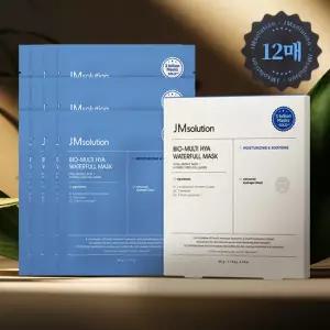 제이엠솔루션 바이오 멀티 히아 워터풀 마스크 34g 4매 x 3개
