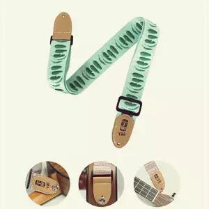 우쿨렐레 스트랩 그린나뭇잎 우쿨렐레멜빵 우쿠렐레스트랩 우쿨렐레끈 13W5B3301E