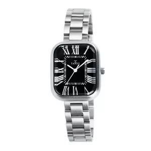 TANDY 탠디 클래식 커플 메탈 손목시계 T-3923 여자 블랙