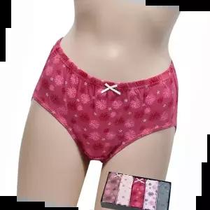 여자속옷 여자 여성 속옷 팬티 5매입 순면 실크느낌 ad 세트