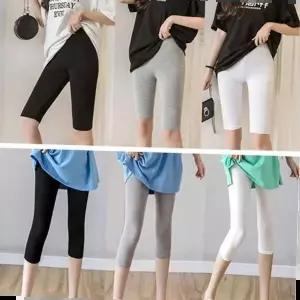 7부레깅스 모달 5부 7부 얇은 데일리 레깅스 3종 204880 1세트