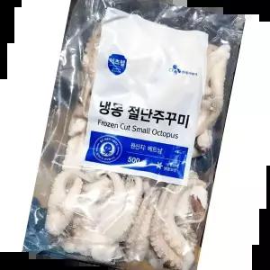 절단쭈구미 절단주꾸미(FO L 냉동수산물 주꾸미 500g)
