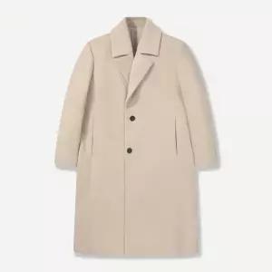 [롯데백화점]본 F/W 울 혼방 세미 오버핏 투버튼 코트 BNEWHA570BE