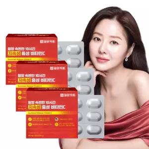 일양약품 속편한 중성 지속성 비타민C 500mg 60정 3박스