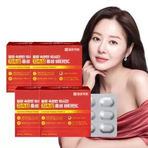 일양약품 속편한 중성 지속성 비타민C 500mg 60정 4박스