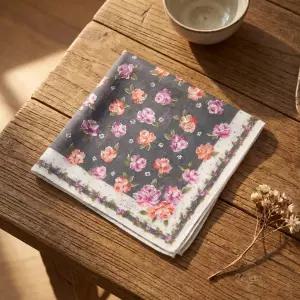 [새제품] UNGARO 웅가로 엠마뉴엘 플라워 행거치프