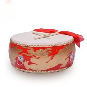 성인용 스틱 작은북 빨간 난타북 공연 학교 국악기 전통 26X17 사물놀이