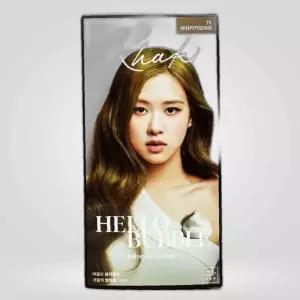 7K 헤어칼라 애쉬카키브라운-연한녹색빛갈색 새치머리 멋내기