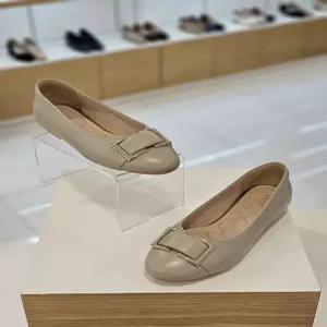 [미소페][미소페] by미소페 여성 사각장식 플랫슈즈 (1cm) 112435005-1 (P003750125)