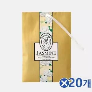 ( )산뜻한 종이 방향제 10g 쟈스민x20개 집냄새 차량용품