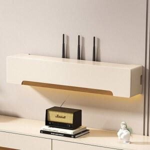 공유기박스 벽걸이 벽선반 콘센트 보관함 모뎀 선정리 미닫이 셋톱박스보관함 공유기가리개