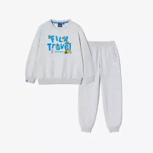 휠라 키즈 Travel club 그래픽 상하세트 FK2FSH1402X-LML