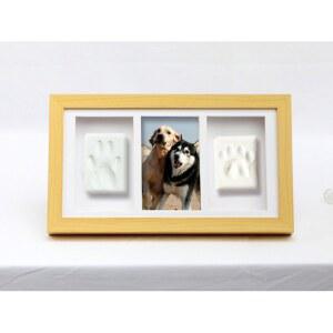 강아지 발도장 반려동물 DIY 프레임 화이트 스크랩북 웨딩 기념일 클레이 돼지 손발