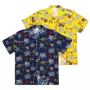 하와이안셔츠 커플셔츠 커플남방 커플시밀러룩 신 ffC5+4ncw